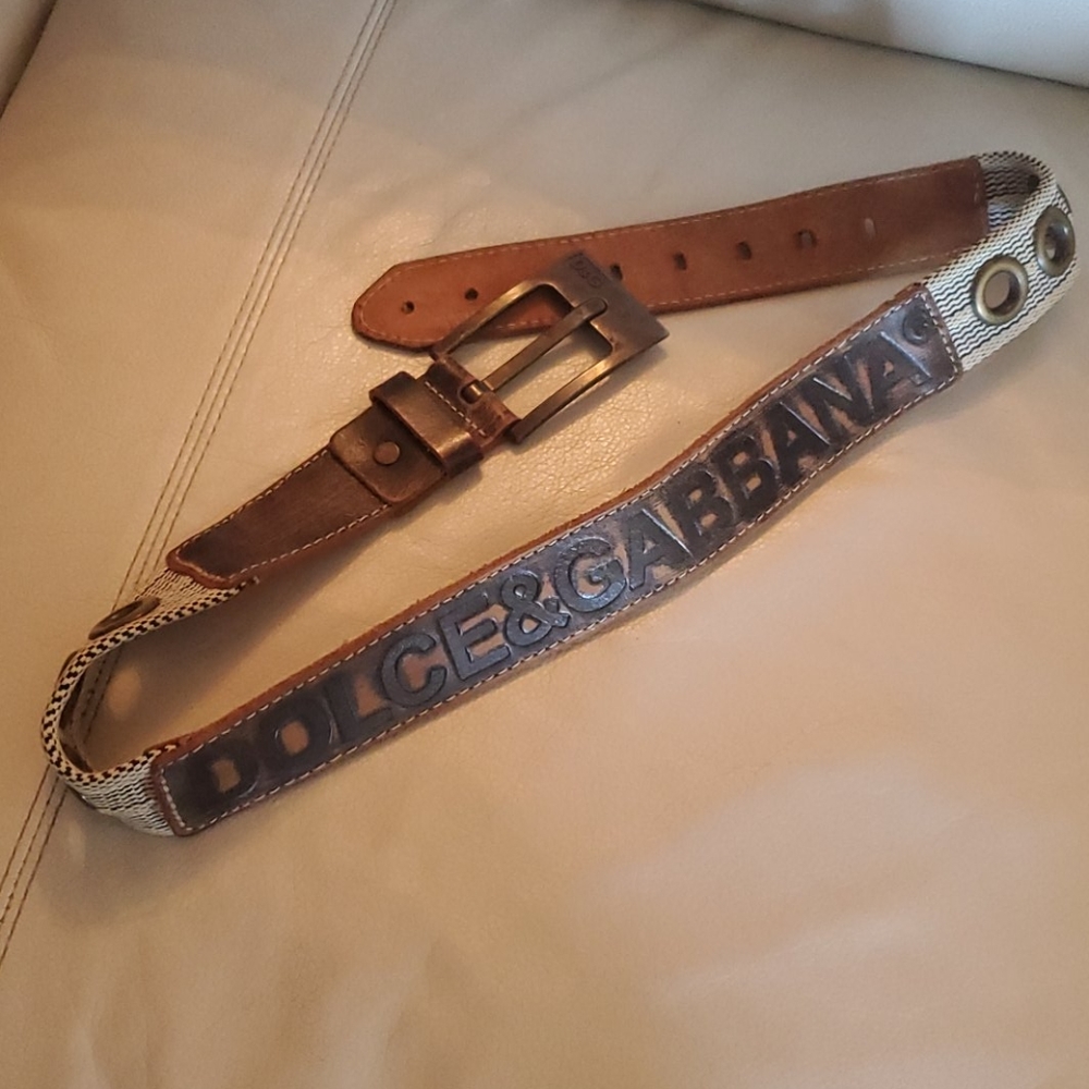 D&G Leather Belt